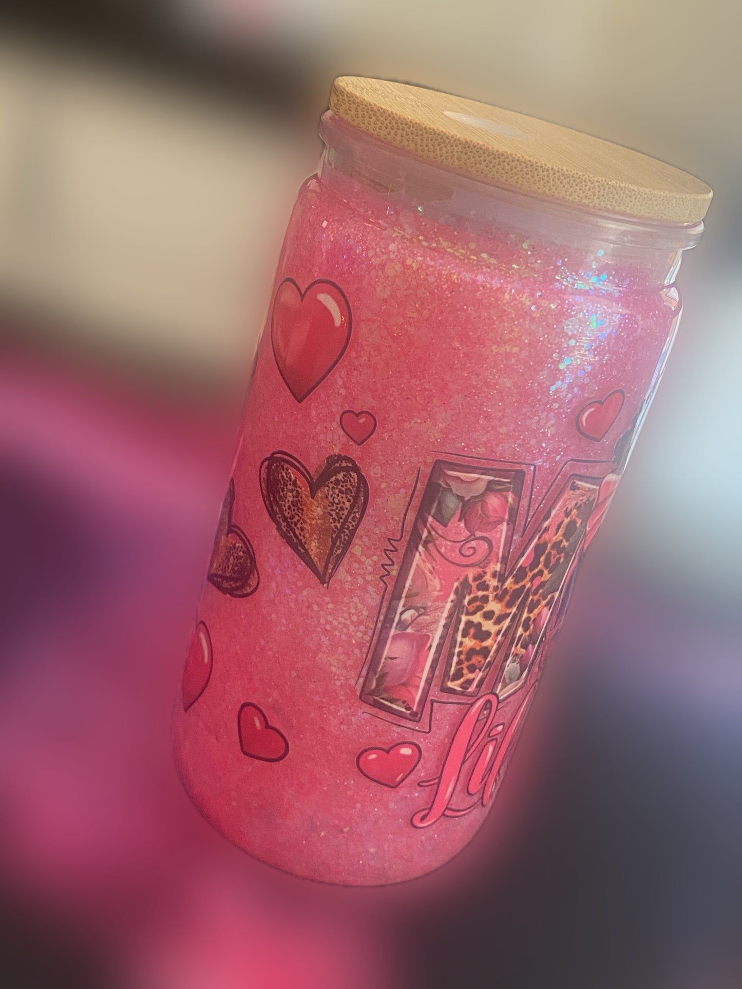 Polycrylic Mom Life tumbler💕💕