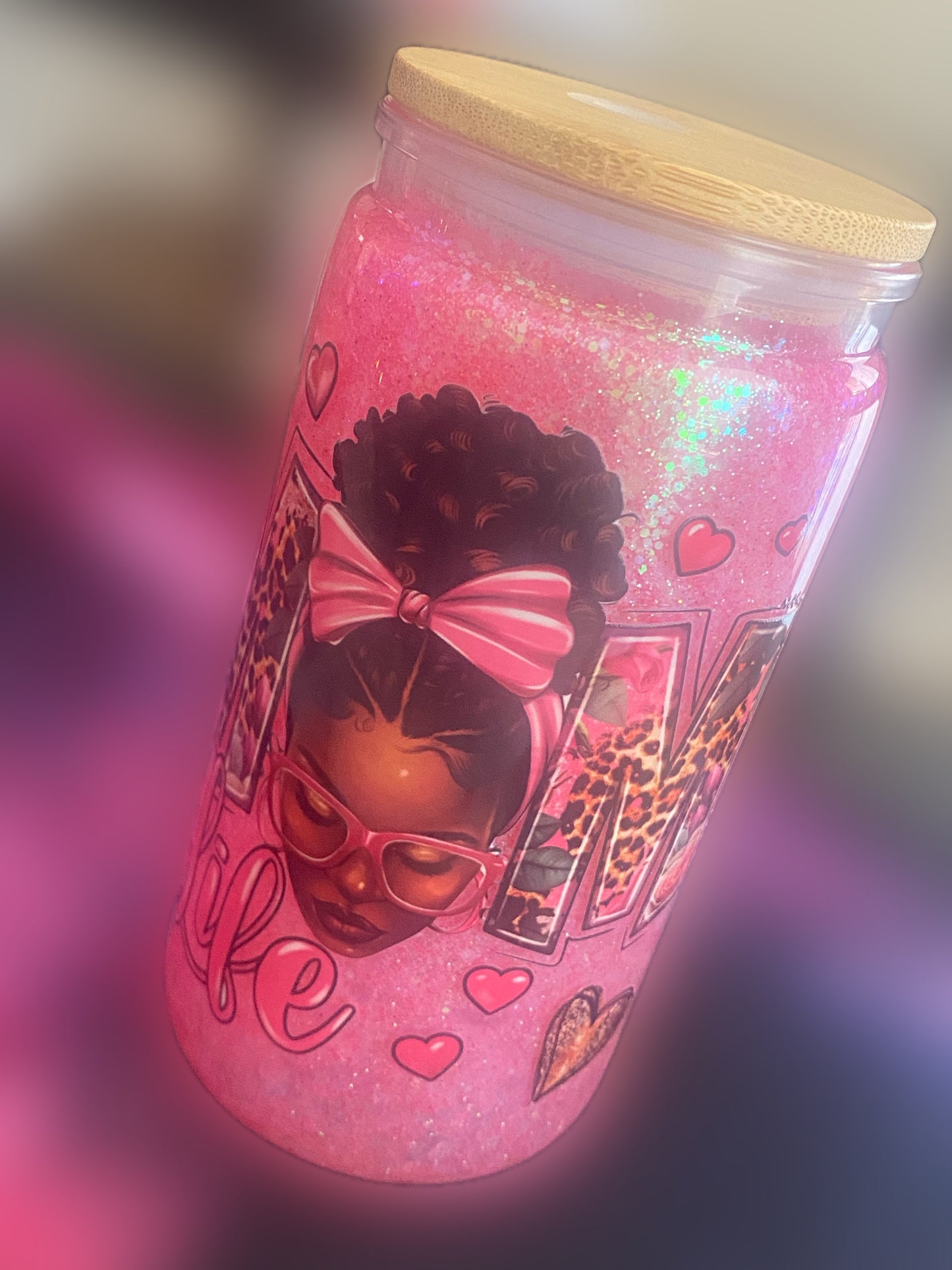 Polycrylic Mom Life tumbler💕💕