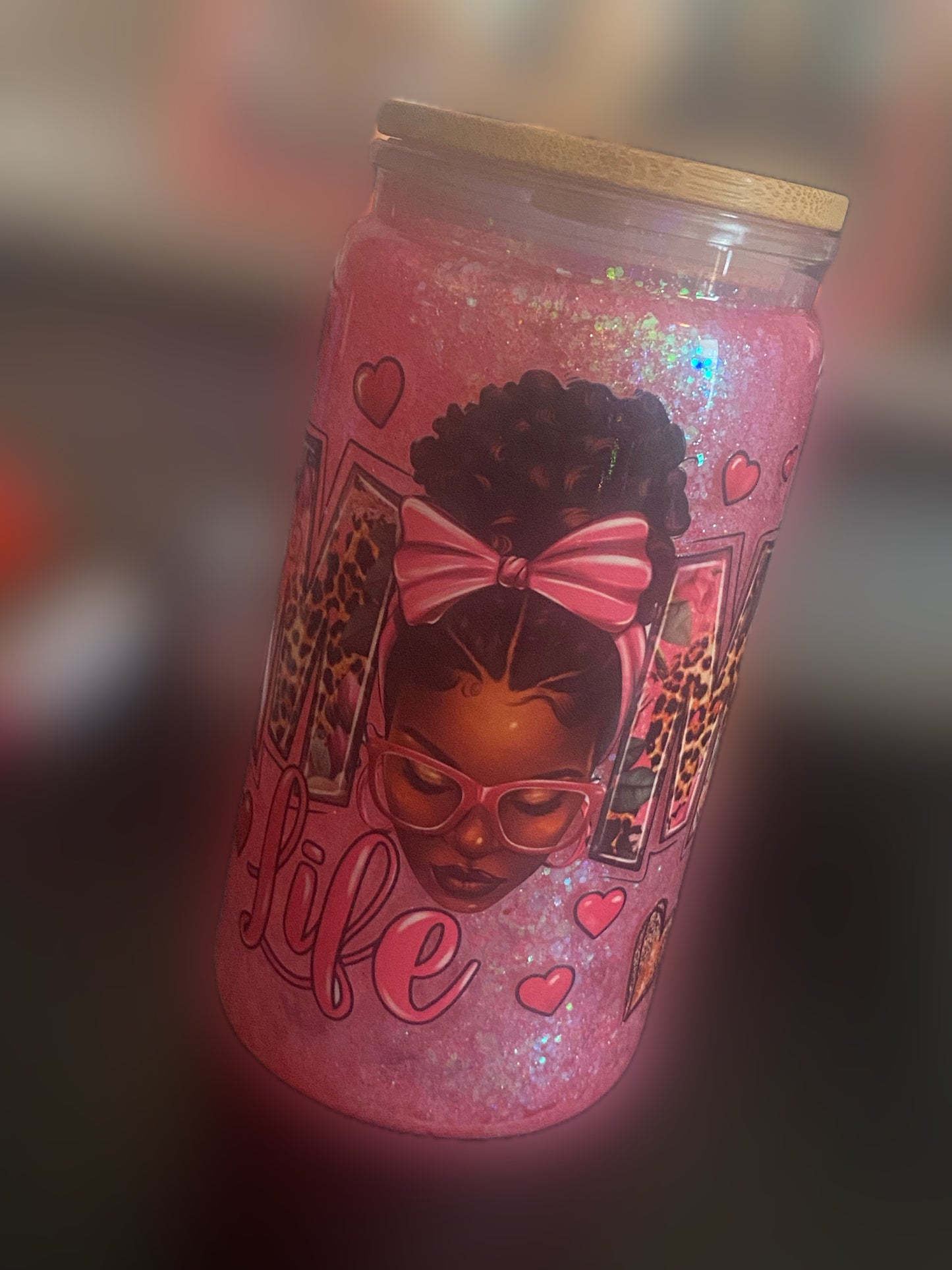Polycrylic Mom Life tumbler💕💕